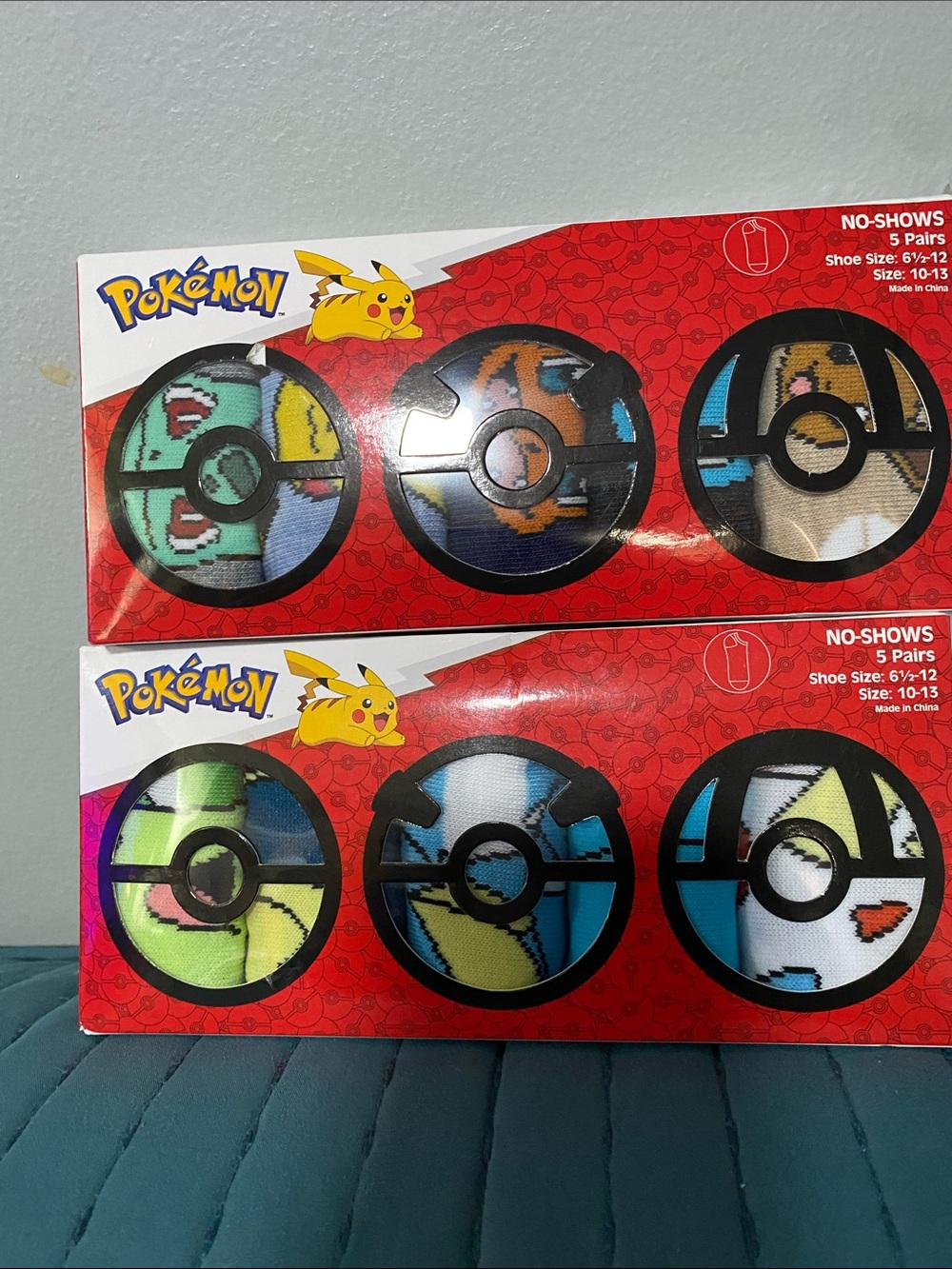 Pokémon socks kids